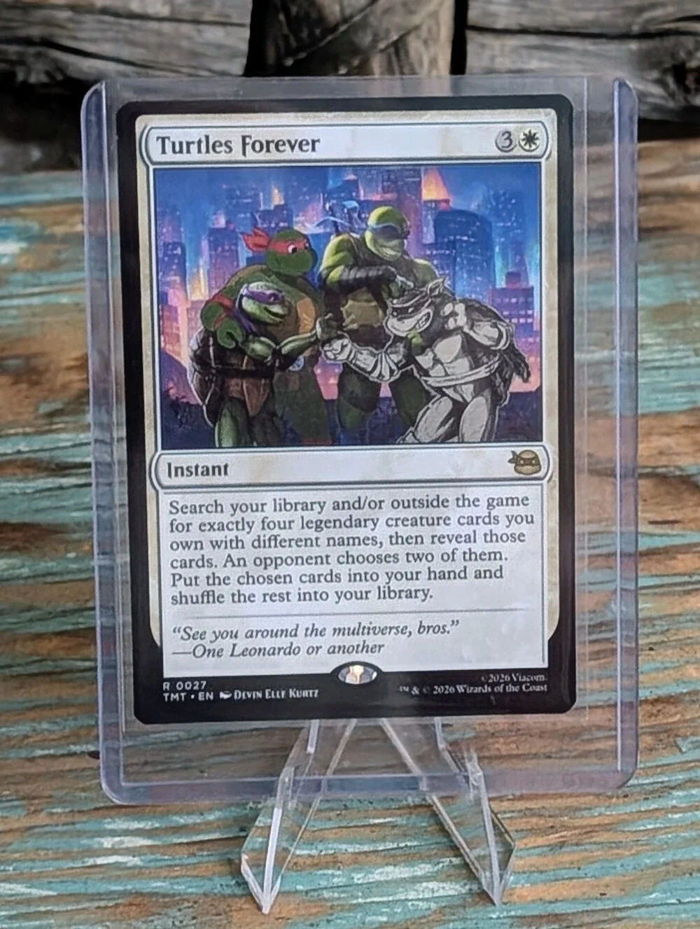 Magic The Gathering TMNT 9 Card Bundle